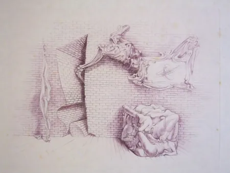 Офорт Bellmer - Sans titre