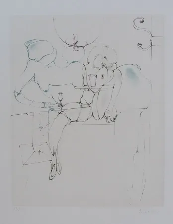 Офорт Bellmer - Senza titolo