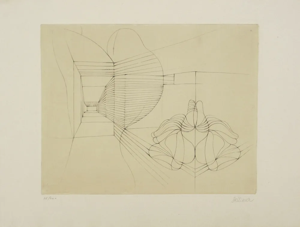 Офорт И Аквитанта Bellmer - Souterrain prénatal