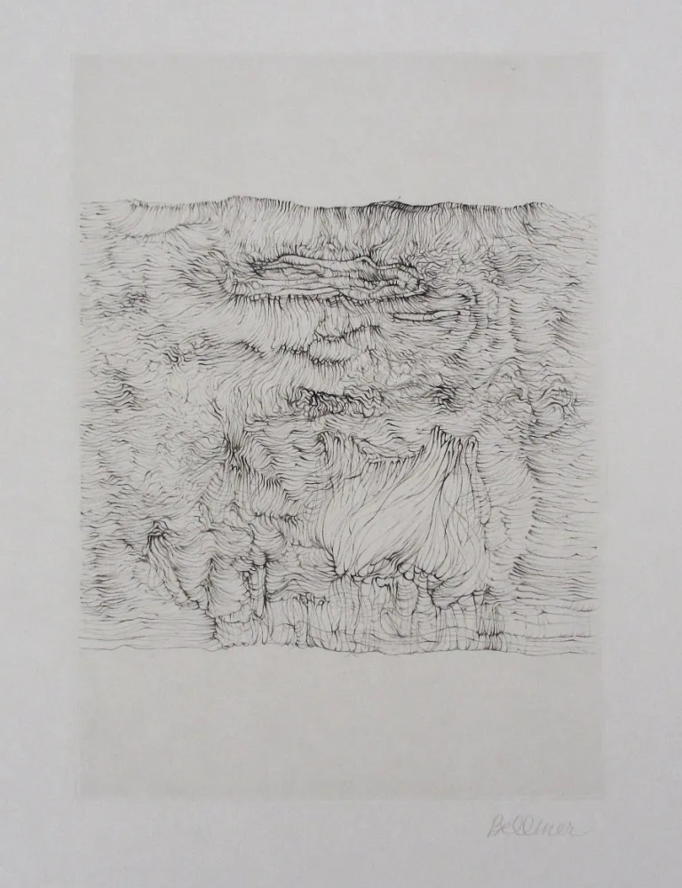 Офорт Bellmer - Titre inconnu