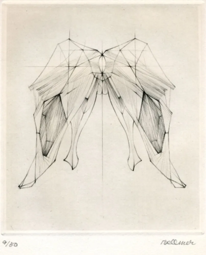 Гравюра Bellmer - Untitled abstraction