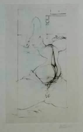 Офорт Bellmer - Variations autour de Madame Edwarda