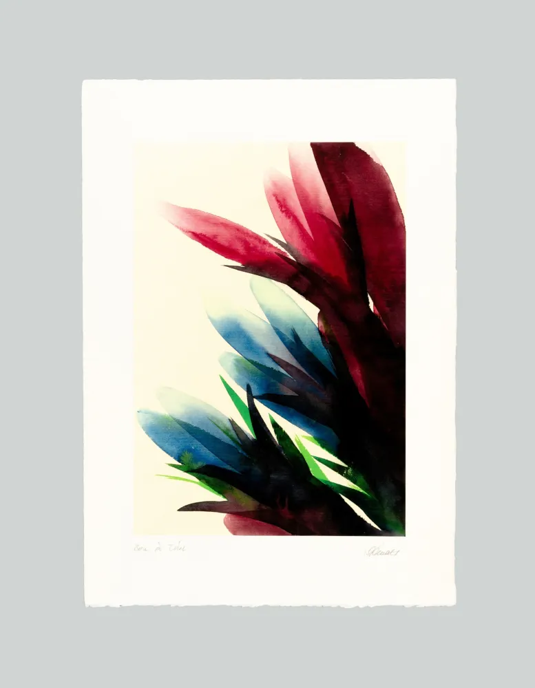 Офорт И Аквитанта Benati - Senza titolo