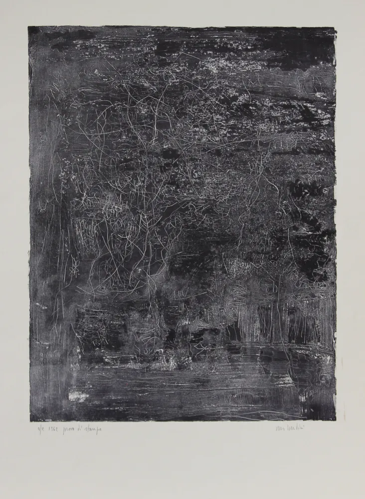 Литография Bendini - SENZA TITOLO