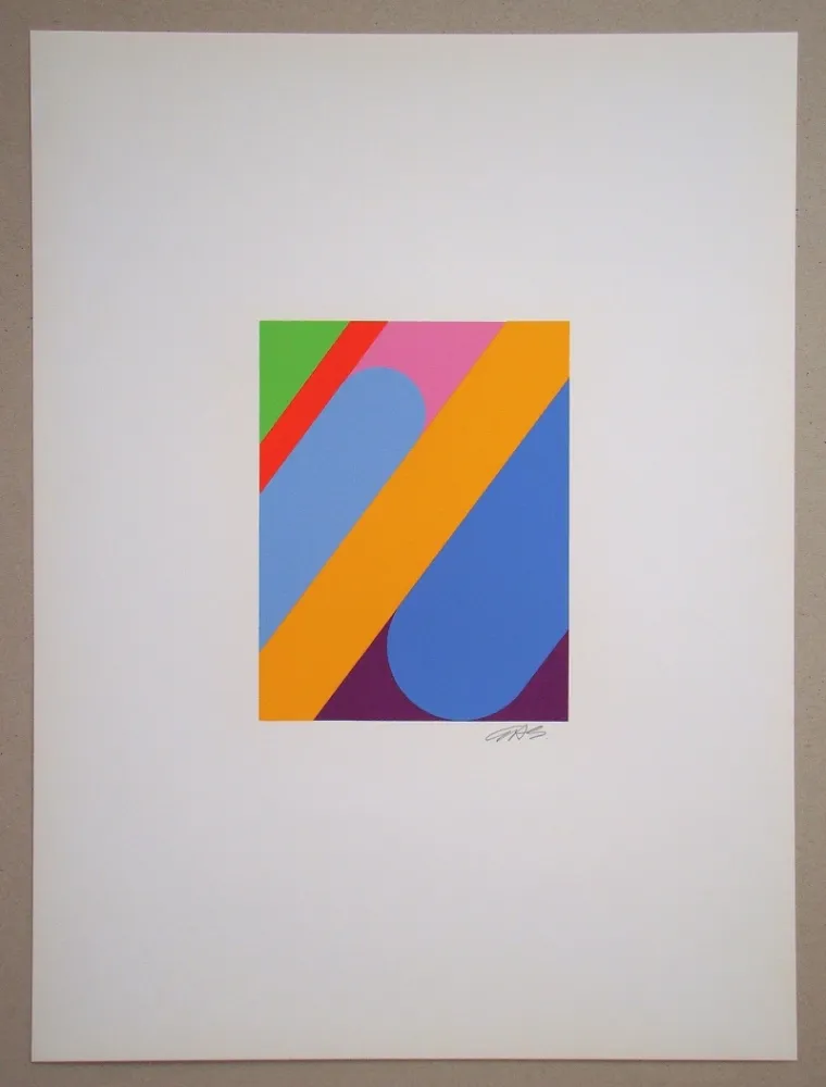Сериграфия Béöthy Steiner - Composition, 1972