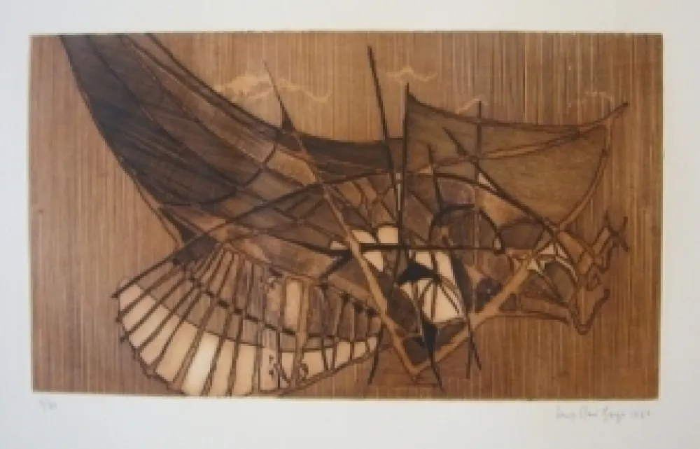 Гравюра Berge - Araignée