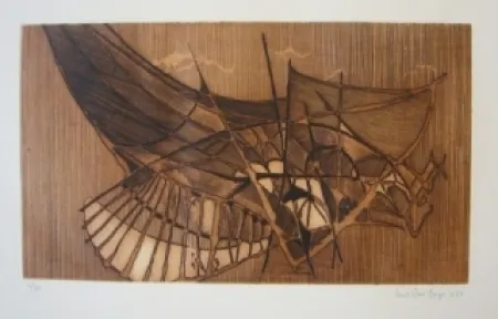 Гравюра Berge - Araignée