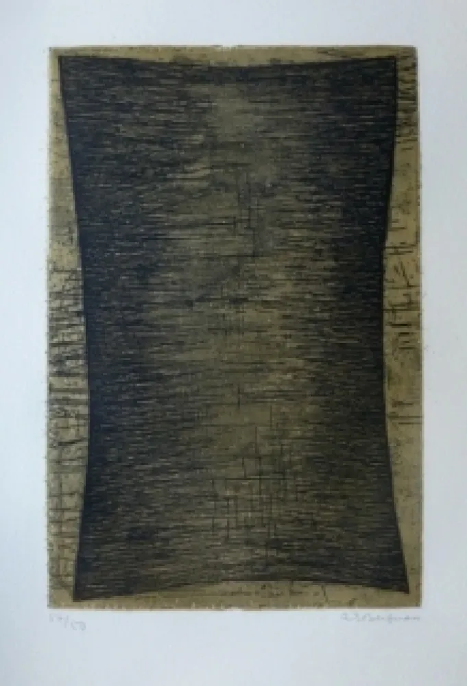 Офорт И Аквитанта Bergman - Composition