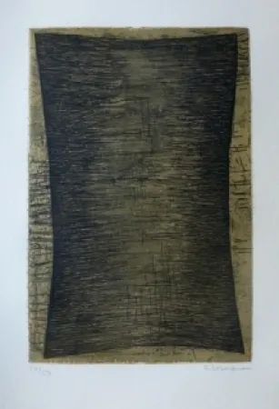 Офорт И Аквитанта Bergman - Composition