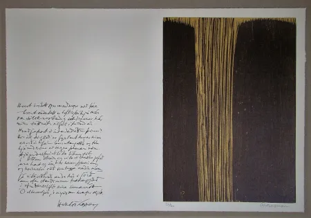 Гравюра На Дереве Bergman - Sans titre