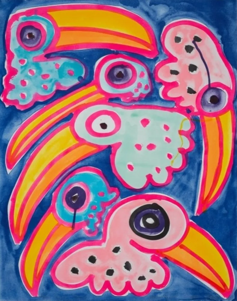 Литография Bernhardt - Toco Toucan Tocano