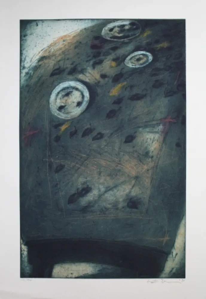 Офорт И Аквитанта Bernsau - Untitled