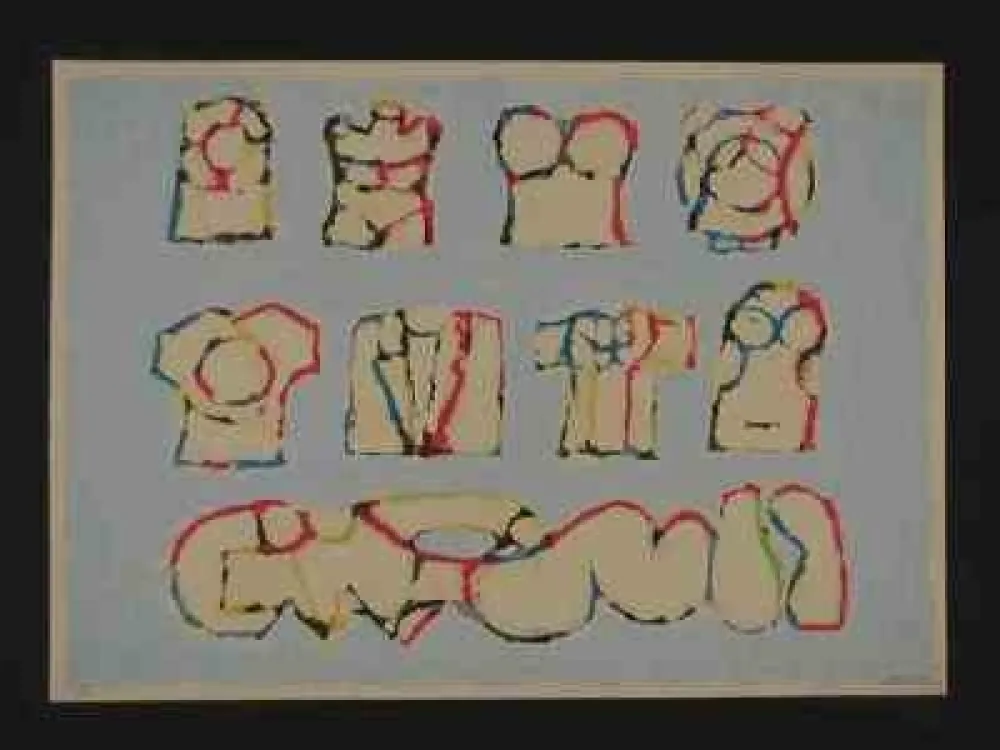 Сериграфия Berrocal - Sans titre