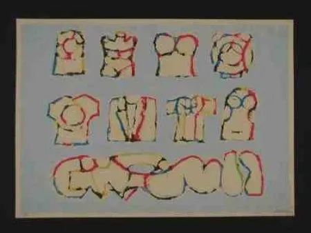 Сериграфия Berrocal - Sans titre