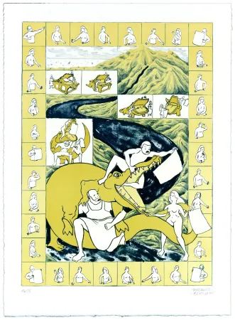 Литография Berthemet - Sans titre