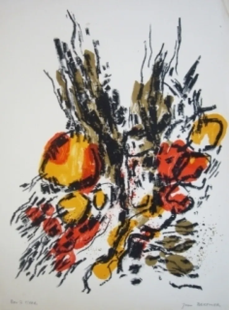 Литография Berthier - Sans titre