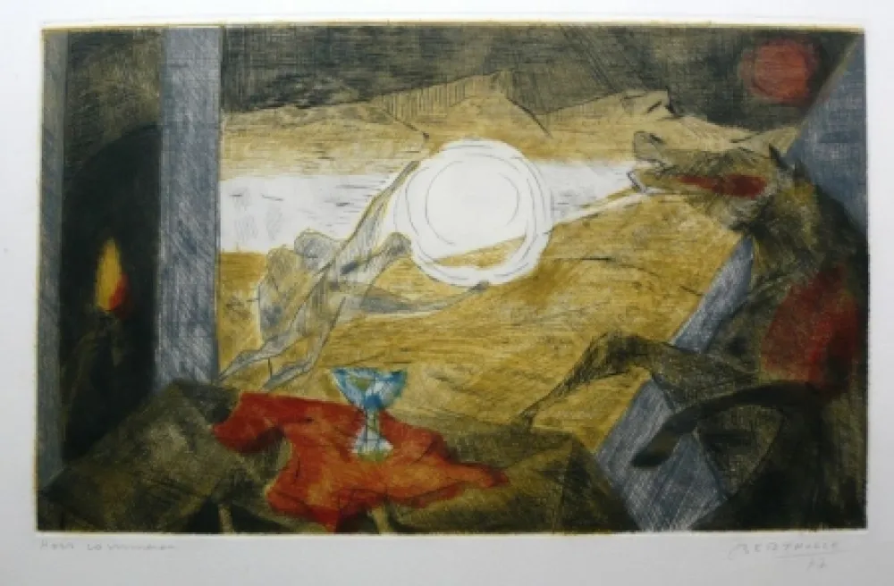 Гравюра Bertholle - Sans titre