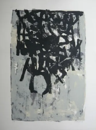 Литография Bertholo - Composition 