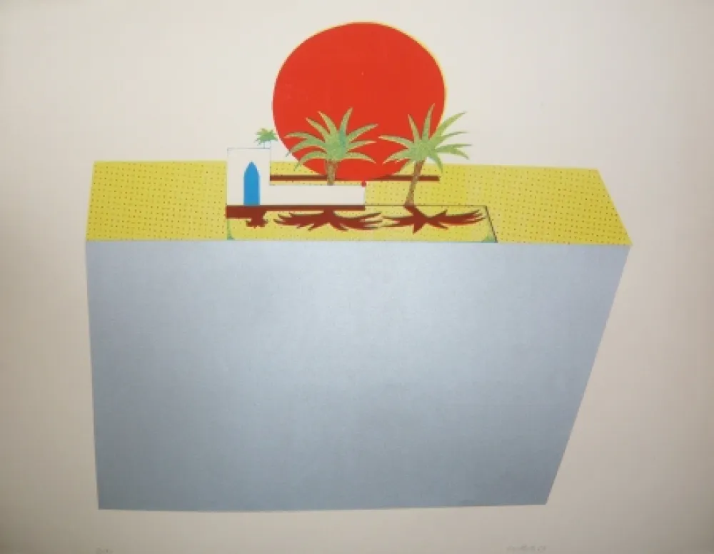 Литография Bertholo - Sans titre