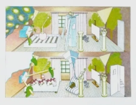 Литография Bertholo - Sans titre