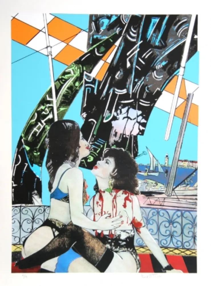 Сериграфия Bertini - Le Vittime Di Mercurio