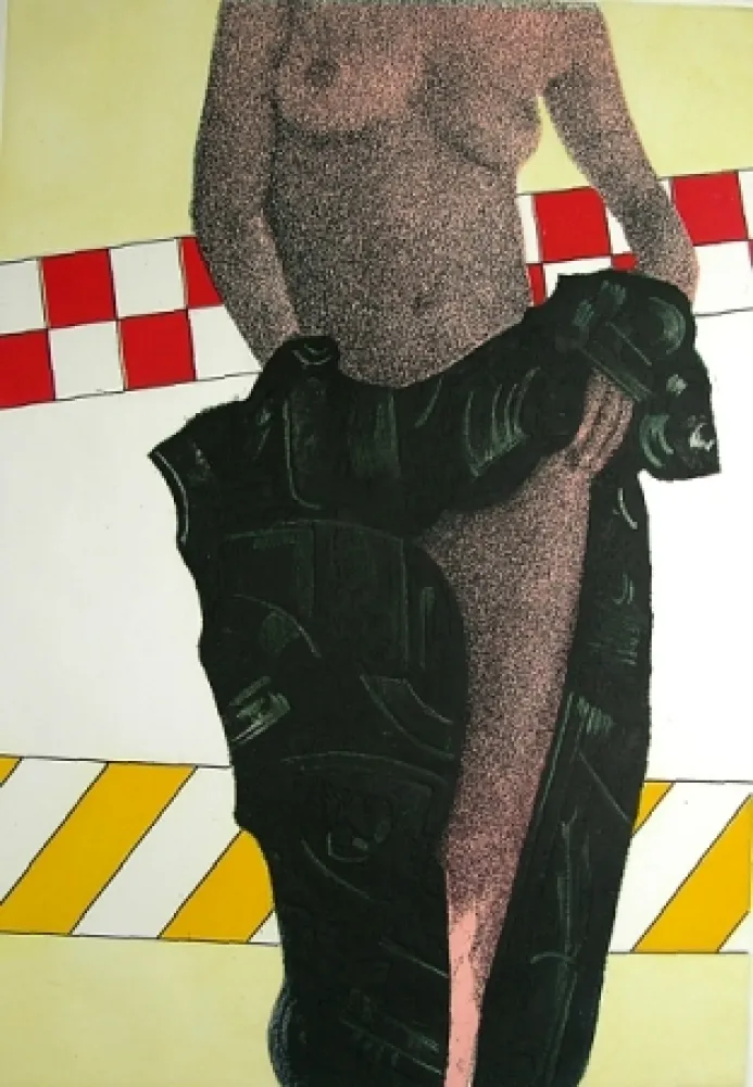 Офорт И Аквитанта Bertini - Nudo