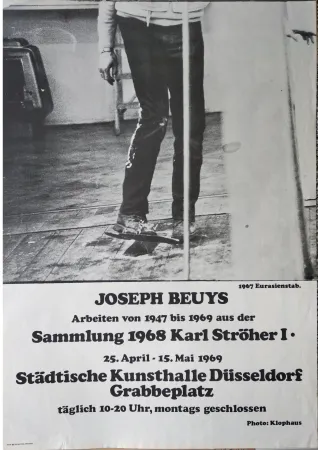Гашение Beuys - „1967 Eurasienstab. - Joseph Beuys. Arbeiten von 1947 bis 1969...