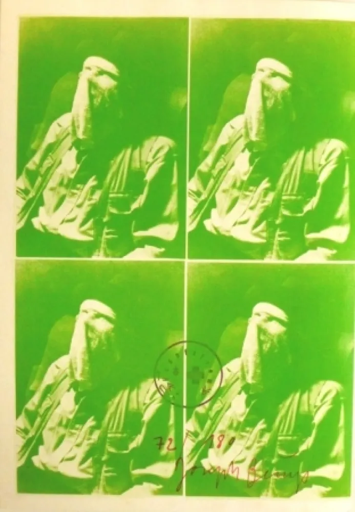 Гашение Beuys -  Auf dem Flug nach Amerika