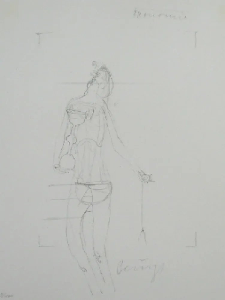 Литография Beuys - Codices Madrid 7