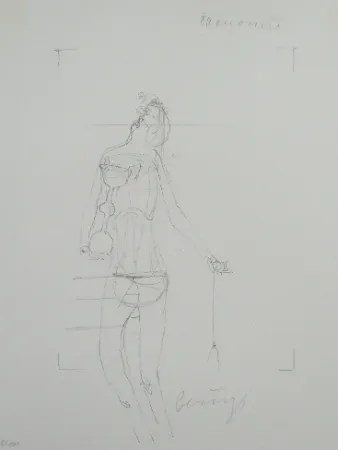 Литография Beuys - Codices Madrid 7