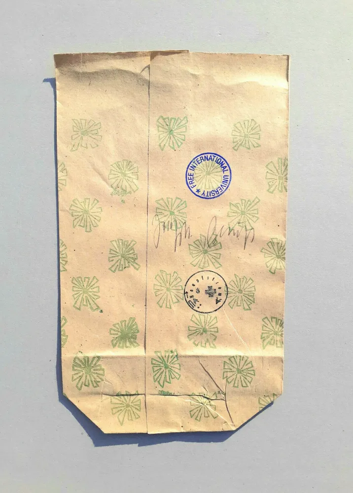 Монотип Beuys - DDR Tüten