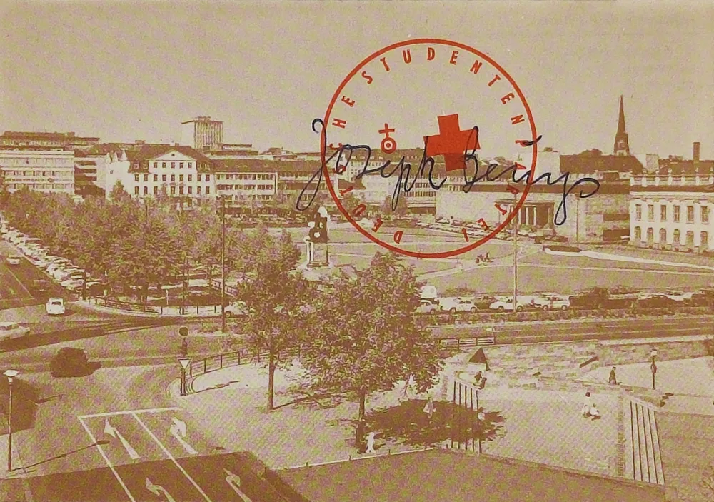 Гашение Beuys - Friedrichsplatz, 1968. 