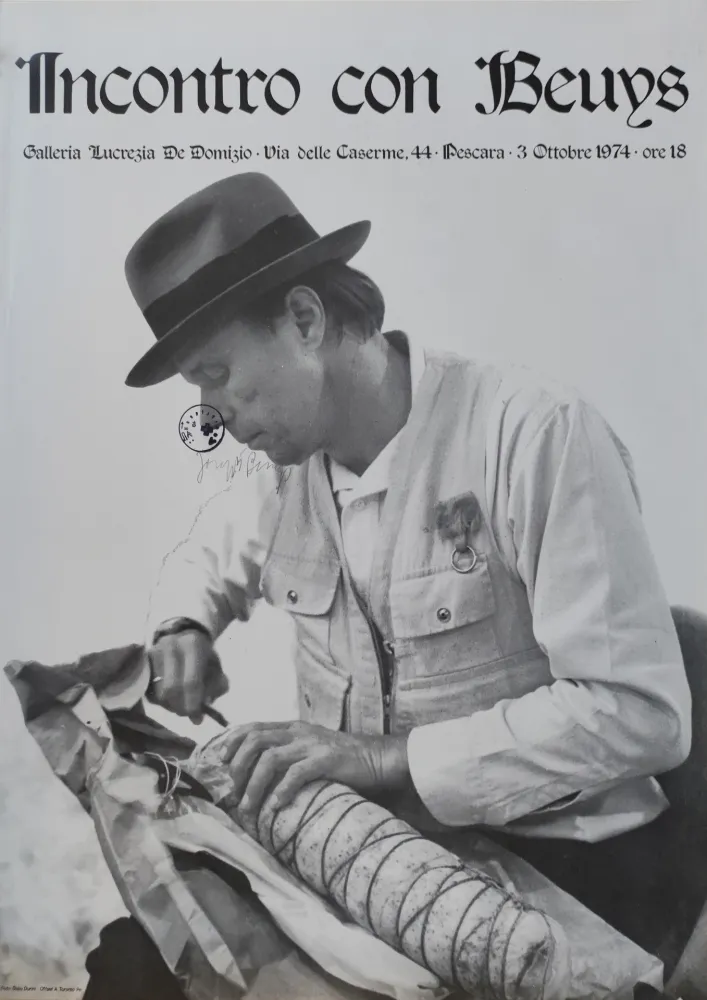Гашение Beuys - „Incontro con Beuys“, 1974.