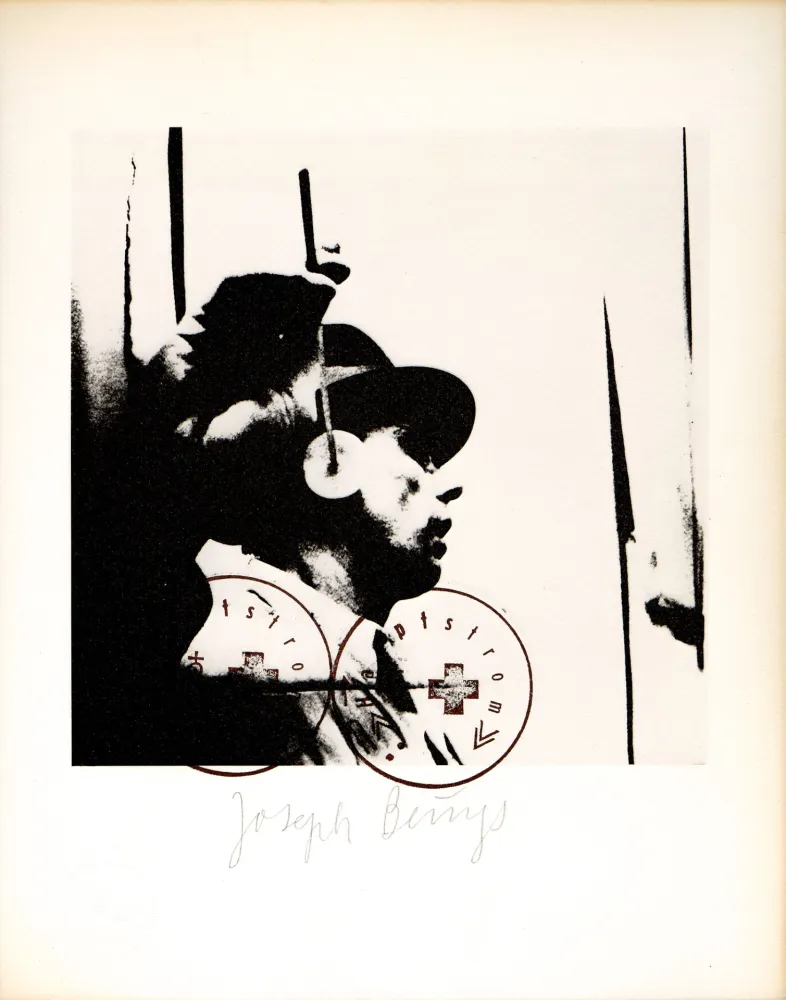 Литография Beuys - L'udito