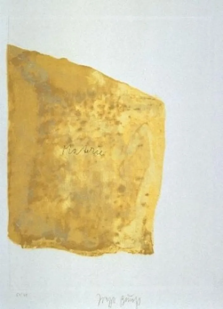 Акватинта Beuys - Materie