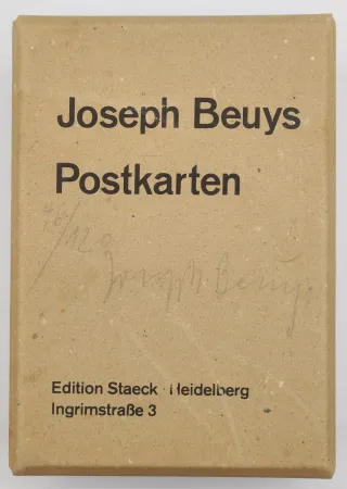 Многоэкземплярное Произведение Beuys - Postkarten. Multiple.