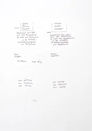 Гравюра Beuys - Untitled (Gletscher Schwamm Totenbett)