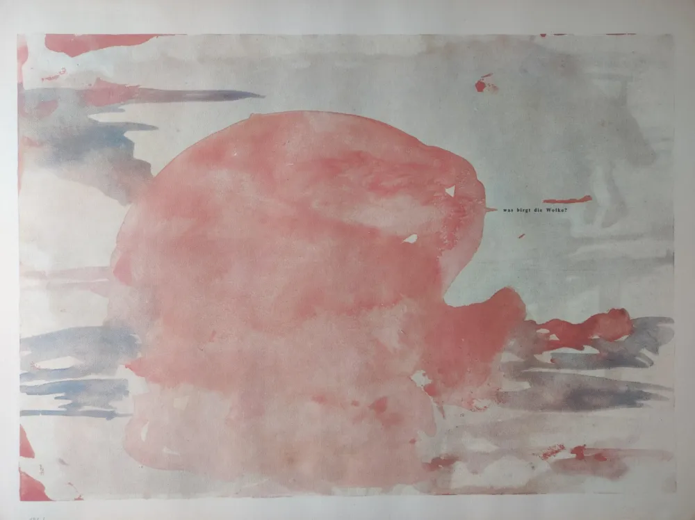 Гашение Beuys - Was birgt die Wolke, 1981. 