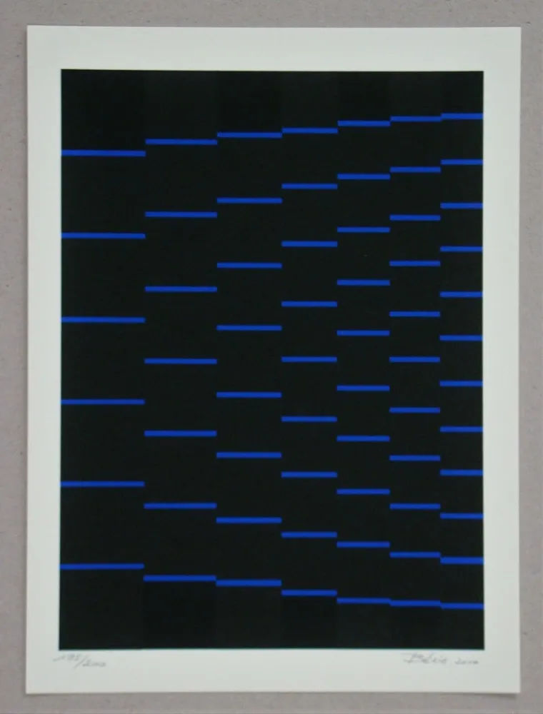 Сериграфия Bézie - Composition