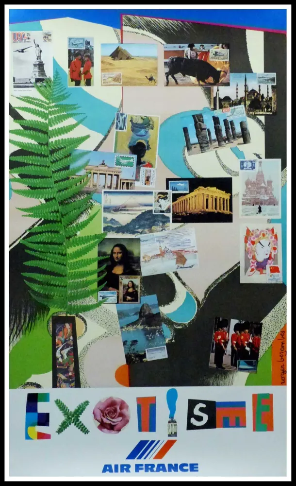 Гашение Bezombes - AIR FRANCE EXOTISME