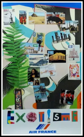 Гашение Bezombes - AIR FRANCE EXOTISME