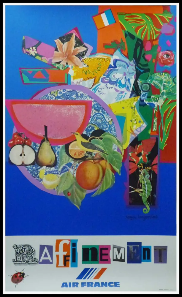 Афиша Bezombes - AIR FRANCE RAFFINEMENT