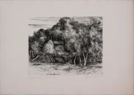 Офорт Bianchi Barriviera - Untitled