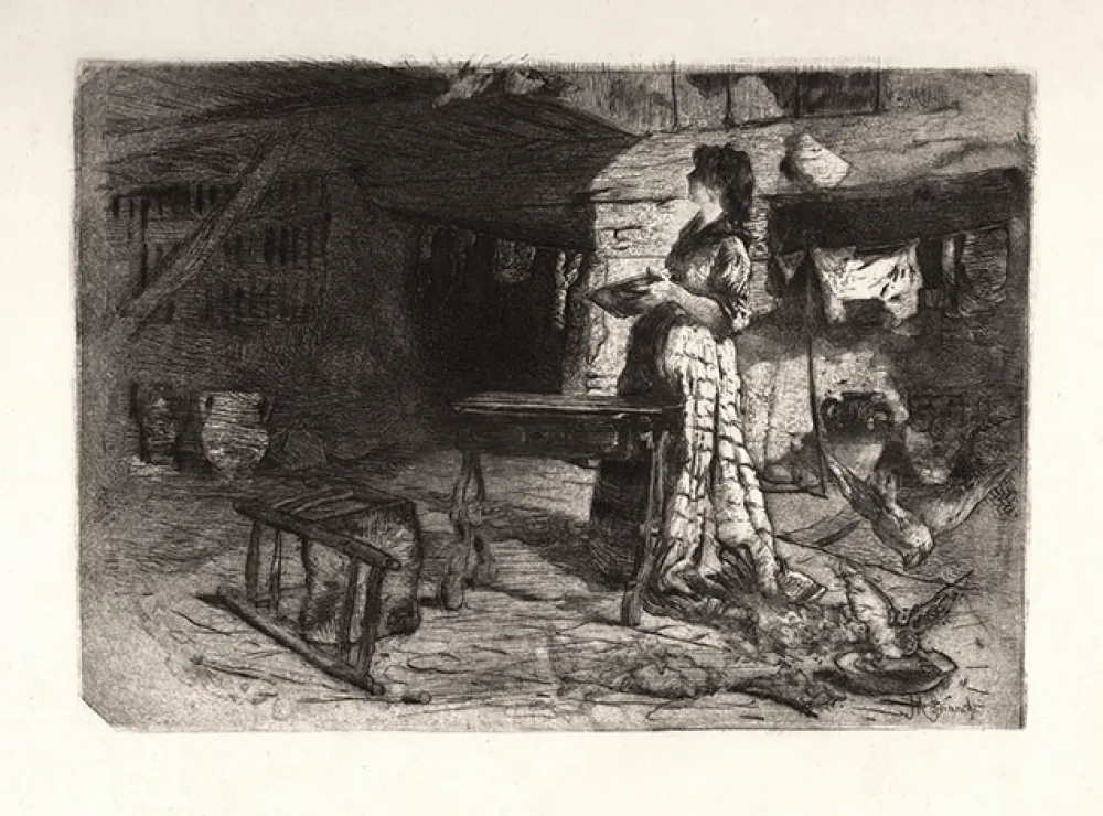 Офорт И Аквитанта Bianchi - LA MASSAIA