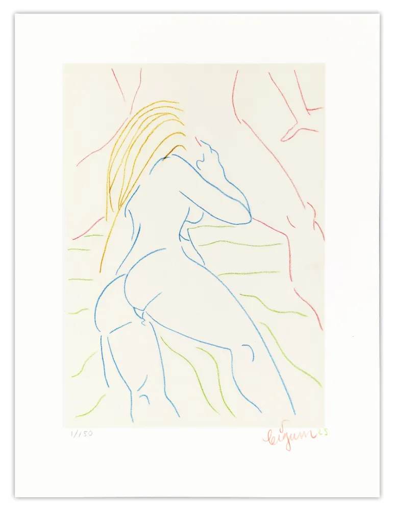 Литография Bigum - Éditions Petit #1