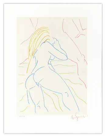 Литография Bigum - Éditions Petit #1