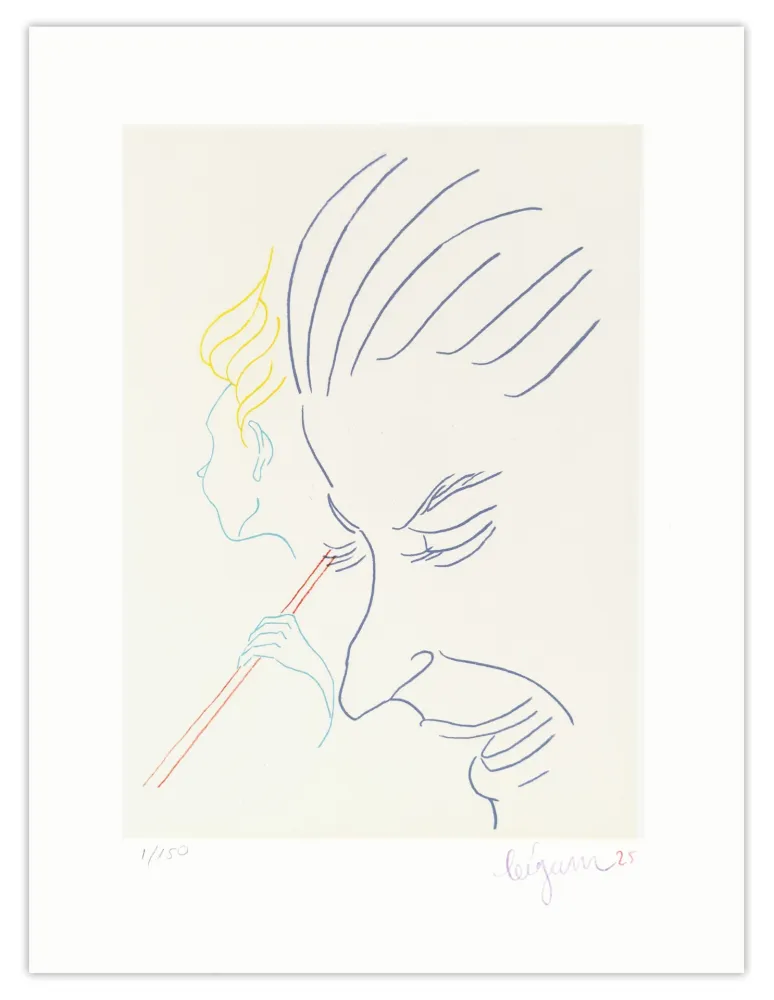 Литография Bigum - Éditions Petit #3