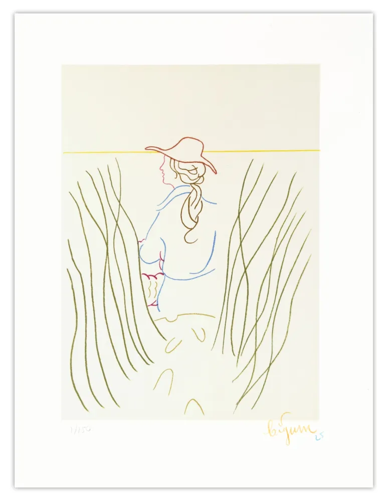 Литография Bigum - Éditions Petit #6
