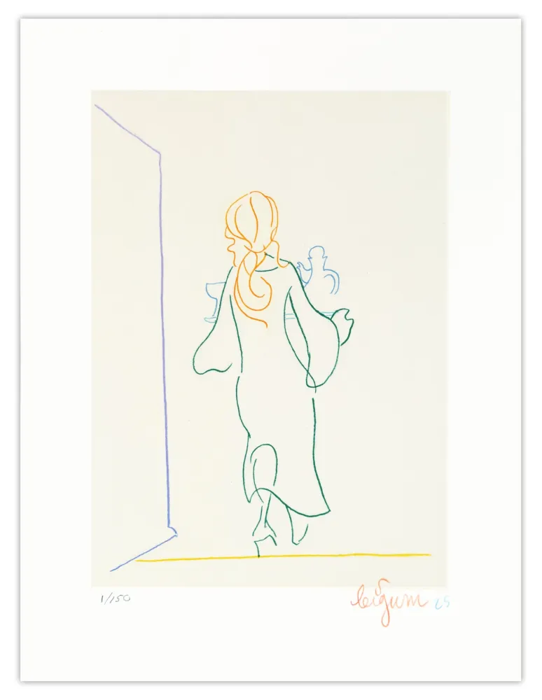 Литография Bigum - Éditions Petit #8