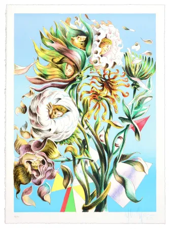 Литография Bigum - Enhver Sin Stilhed